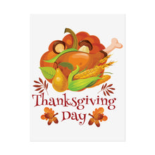 Load image into Gallery viewer, Rolled Poster - Thanksgiving Day - Turkey
