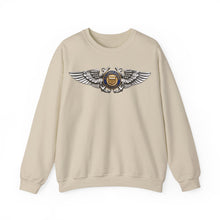 Load image into Gallery viewer, Crewneck Sweatshirt - USCG - Aviator Badge - Auxiliary wo txt - 3D - Enhanced
