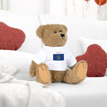 Load image into Gallery viewer, Plush Toy with T-Shirt - Utah Baby with Utah Flag

