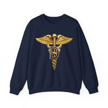 Load image into Gallery viewer, Crewneck Sweatshirt - Army Dental Corps Branch Insignia - 3D - Enhanced

