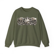 Load image into Gallery viewer, Crewneck Sweatshirt - USCG - Coxswain wo txt- 3D - Enhanced
