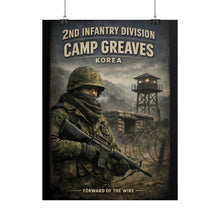 Load image into Gallery viewer, Rolled Posters - 2nd Infantry Division Cold Vigilance - Poster
