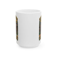 Load image into Gallery viewer, White Ceramic Mug (11oz, 15oz) - 1st Battalion 8th Cavalry, Delta Company - w SSI - DUI - Tay Ninh 21 March 1969 - 3D - Enhanced
