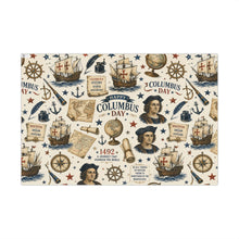 Load image into Gallery viewer, Gift Wrap Paper — Columbus Day
