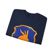 Load image into Gallery viewer, Crewneck Sweatshirt - 98th Infantry Division -SSI  - 3D - Enhanced
