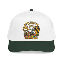 Load image into Gallery viewer, Mid Profile Baseball Cap - Army - 8th Cavalry (Air Cav) - 1st Cav Division w VN SVC - 3D - Enhanced
