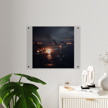 Load image into Gallery viewer, Acrylic Wall Art Panel - WWII Suda Straights Battle
