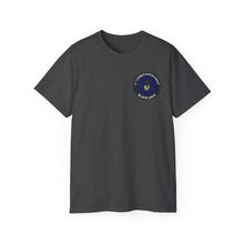 Load image into Gallery viewer, Unisex Ultra Cotton Tee - Vietnam Combat Aviation Vet w Air Crew Badges - 12th Combat Aviation Group - Black Jack No2 - Sgt Howard Meyers - 1968-1969 SVC X 300
