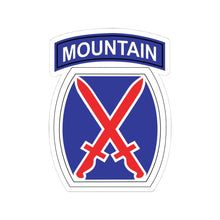 Load image into Gallery viewer, Kiss-Cut Stickers - SSI - 10th Mountain Division X 300
