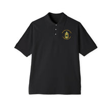 Load image into Gallery viewer, Men&#39;s Piqué Polo - Master Sergeant - MSG
