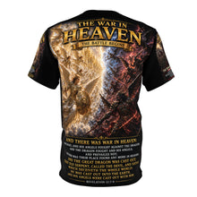 Load image into Gallery viewer, "The War in Heaven Begins"  - The Battle Begins - Tribute Tee — War In Heaven Collection
