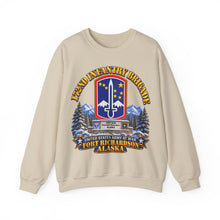 Load image into Gallery viewer, Crewneck Sweatshirt - 172nd Infantry Brigade - Ft Richardson, Alaska - 3D - Enhanced
