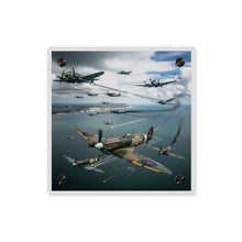 Load image into Gallery viewer, Acrylic Wall Art Panel - British and German aircraft during the Battle of Britain
