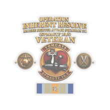 Load image into Gallery viewer, Kiss-Cut Stickers - Operation Inherent Resolve - SPMAGTF 19.2
