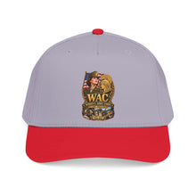 Load image into Gallery viewer, Mid Profile Baseball Cap - WAC - Womens Army Corps - WWII - 3D - Enhanced
