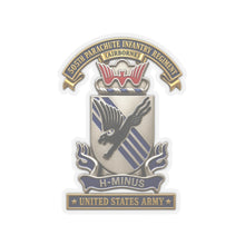 Load image into Gallery viewer, Kiss-Cut Stickers - Army - 505th Parachute Infantry Regiment (PIR) - DUI - United States Army - 3D - Enhanced
