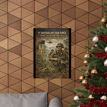 Load image into Gallery viewer, Matte Poster - SAS patrolling the jungle in Vietnam
