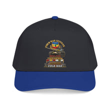 Load image into Gallery viewer, Mid Profile Baseball Cap - Army - Cold War Vet - 4th Bn 73rd Armor - 1st Inf Div - Panzer Kaserne Boblingen, FRG - M60A1 Tank w COLD SVC - 3D Enhanced X 300
