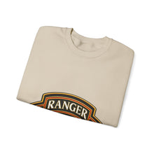 Load image into Gallery viewer, Crewneck Sweatshirt - Army - 2nd Ranger Battalion - Ranger Scroll - 3D - Enhanced
