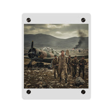 Load image into Gallery viewer, Acrylic Wall Art Panel - U.S. Air Force officer - Captured, KIA, Communist Guerrillas - AT-6 Shotdown - Cold War
