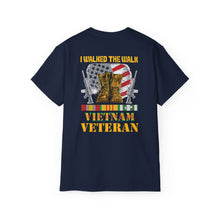 Load image into Gallery viewer, Unisex Ultra Cotton Tee - I Walked The Walk - Vietnam Veteran
