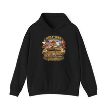 Load image into Gallery viewer, Hoodie – Army - Desert Storm - 2nd Armored Div - Combat Vereran Veteran w GULF SVC - 3D - Enhanced
