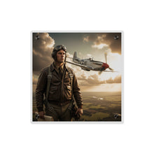 Load image into Gallery viewer, Acrylic Wall Art Panel - Army Air Corps Pilot
