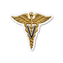 Load image into Gallery viewer, Die-Cut Magnet - Army Veterinary Corps Branch Insignia - 3D
