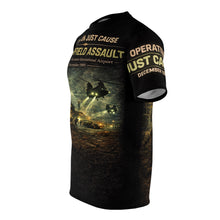 Load image into Gallery viewer, Operation Just Cause Veterans Tribute Tee — "Air Field Assault: The Taking of Tocumen"
