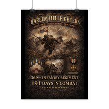 Load image into Gallery viewer, Rolled Posters - 369th Infantry Regiment - Assault across No Man's Land - WWI - Poster 1
