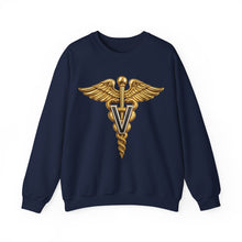 Load image into Gallery viewer, Crewneck Sweatshirt - Army Veterinary Corps Branch Insignia - 3D
