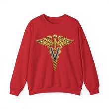 Load image into Gallery viewer, Crewneck Sweatshirt - Army Veterinary Corps Branch Insignia - 3D
