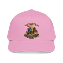 Load image into Gallery viewer, Mid Profile Baseball Cap - Army - Buffalo Soldiers in Iraq - OIF - Cavalrymen at War  w IRAQ SVC - 3D - Enhanced
