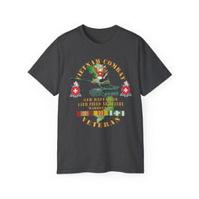 Load image into Gallery viewer, Unisex Ultra Cotton Tee - 6th Bn, 14th Artillery Regiment - M107 - 175mm Gun - Vietnam Vet w VN SVC
