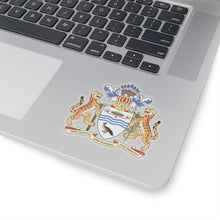Load image into Gallery viewer, Kiss-Cut Stickers - COA - Coat of Arms of Guyana wo Txt X 300
