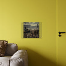 Load image into Gallery viewer, Acrylic Wall Art Panel - U.S. Air Force officer - Captured, KIA, Communist Guerrillas - AT-6 Shotdown - Cold War
