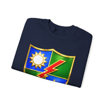 Load image into Gallery viewer, Crewneck Sweatshirt - Army - DUI - 75th Ranger Regiment wo txt - 3D - Enhanced
