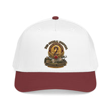 Load image into Gallery viewer, Mid Profile Baseball Cap - 2nd General Hospital - Landstuhl Germany - w Hospital - 3D - Enhanced
