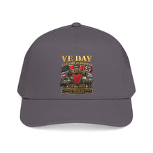 Load image into Gallery viewer, Mid Profile Baseball Cap - Army - VE Day - Victory in Europe Day - End of WWII - 3D - Enhanced
