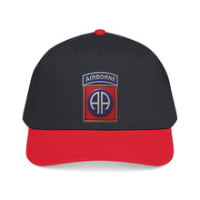 Load image into Gallery viewer, Mid Profile Baseball Cap - Army  - 82nd Airborne Division - SSI wo Txt - 3D - Enhanced
