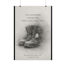 Load image into Gallery viewer, Posters - Old Soldiers Never Die
