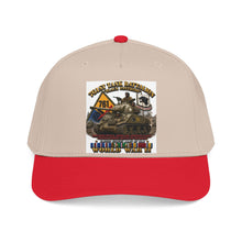 Load image into Gallery viewer, Mid Profile Baseball Cap - Army - 761st Tank Battalion - Black Panthers - w Tank w - KITT SSI WWII  EU SVC - 3D - Enhanced
