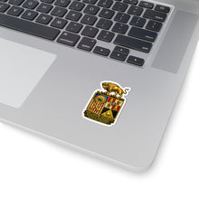 Load image into Gallery viewer, Kiss-Cut Stickers - Army - 10th Cavalry Regiment - BUffalo Soldiers - COA - Ready and Forward - 3D Enhanced
