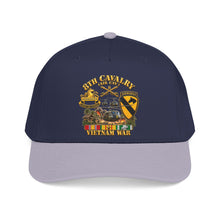 Load image into Gallery viewer, Mid Profile Baseball Cap - Army - 8th Cavalry (Air Cav) - 1st Cav Division w VN SVC - 3D - Enhanced
