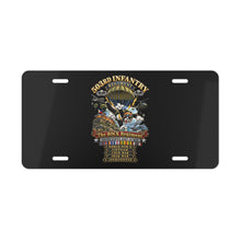 Load image into Gallery viewer, License Plate - Army - 503rd Parachute Infantry Regiment - The Rock Regiment - Wars - 3D - Enhanced
