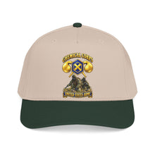 Load image into Gallery viewer, Mid Profile Baseball Cap - Army - Chemical Corps w Scene - 3D - Enhanced
