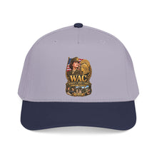 Load image into Gallery viewer, Mid Profile Baseball Cap - WAC - Womens Army Corps - WWII - 3D - Enhanced
