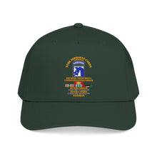 Load image into Gallery viewer, Mid Profile Baseball Cap - XVIII Airborne Corps Desert Storm Ribbons - 3D - Transparent

