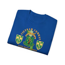 Load image into Gallery viewer, Unisex Ultra Cotton Tee - Army - Vietnam Combat Veteran w 212th Military Police Company - 18th MP Bde SSI - VN SVC X 300
