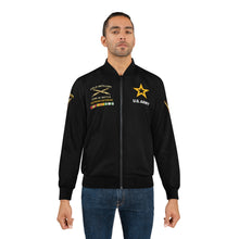 Load image into Gallery viewer, U.S. Army 'King of Battle' - Vietnam Veteran Bomber Jacket – M101, 105mm Howitzer Field Artillery Military Jacket "King of Battle" Series
